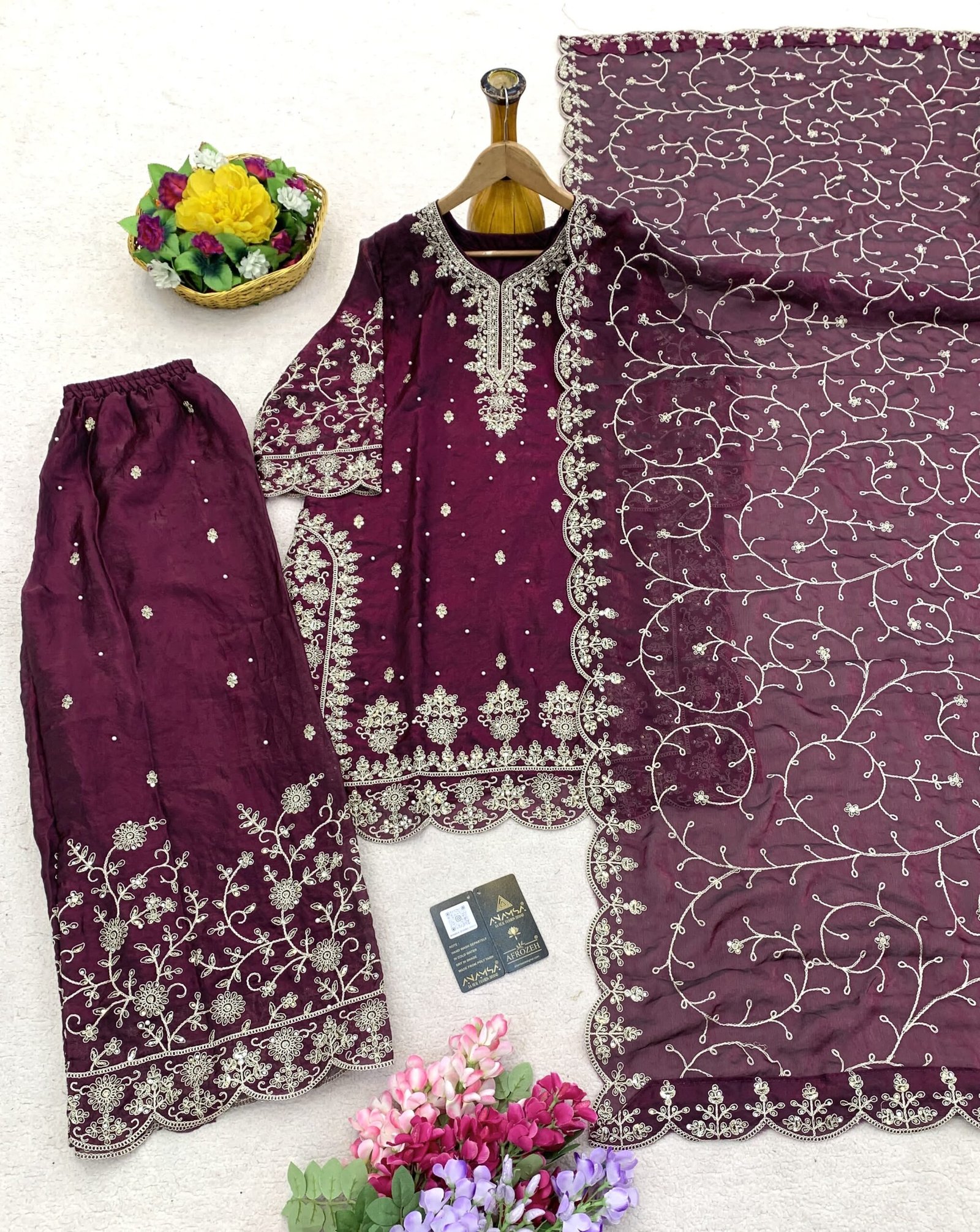 PREMIUM DESIGNER READYMADE TOP PLAZZO COLLECTIONS - Image 8