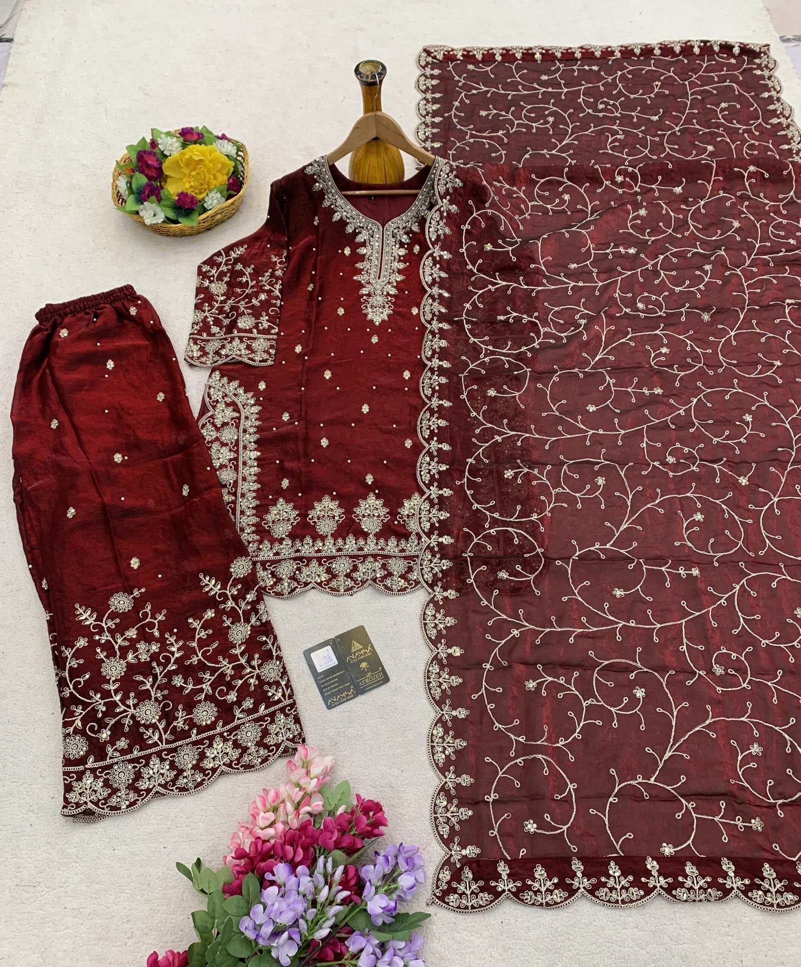 PREMIUM DESIGNER READYMADE TOP PLAZZO COLLECTIONS - Image 6
