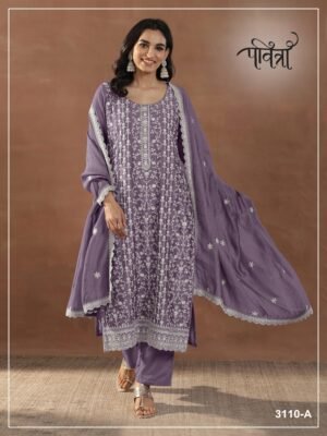 Rangoli Crush with Heavy Embroidered 3mm Sequence Work