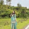PRESERNTING NEW READY TO WEAR COLLECTION FANCY DESIGN EMBROIDERY TOP - PALAZZO WITH  DUPATTA
