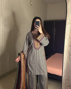 New Designer Farsi Salwar Suit Launch