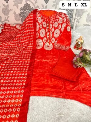 Beautiful Heavy Banana Silk Suit Set