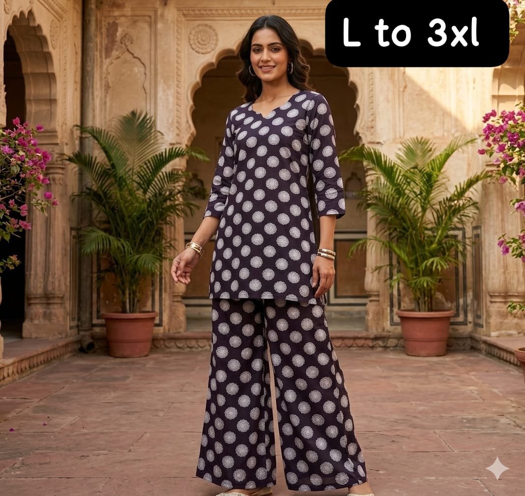 New Arrival: Premium Cotton Flex Coord Set - Image 2