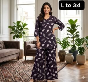 Alternative view of New Arrival: Premium Cotton Flex Coord Set