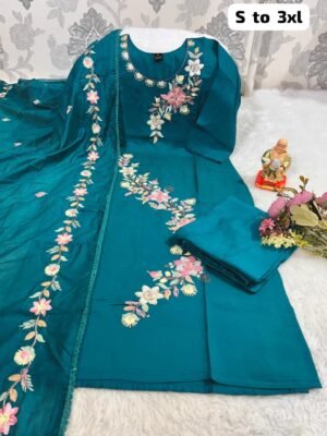 Launching New Designers Kurti Pent Dupatta Set