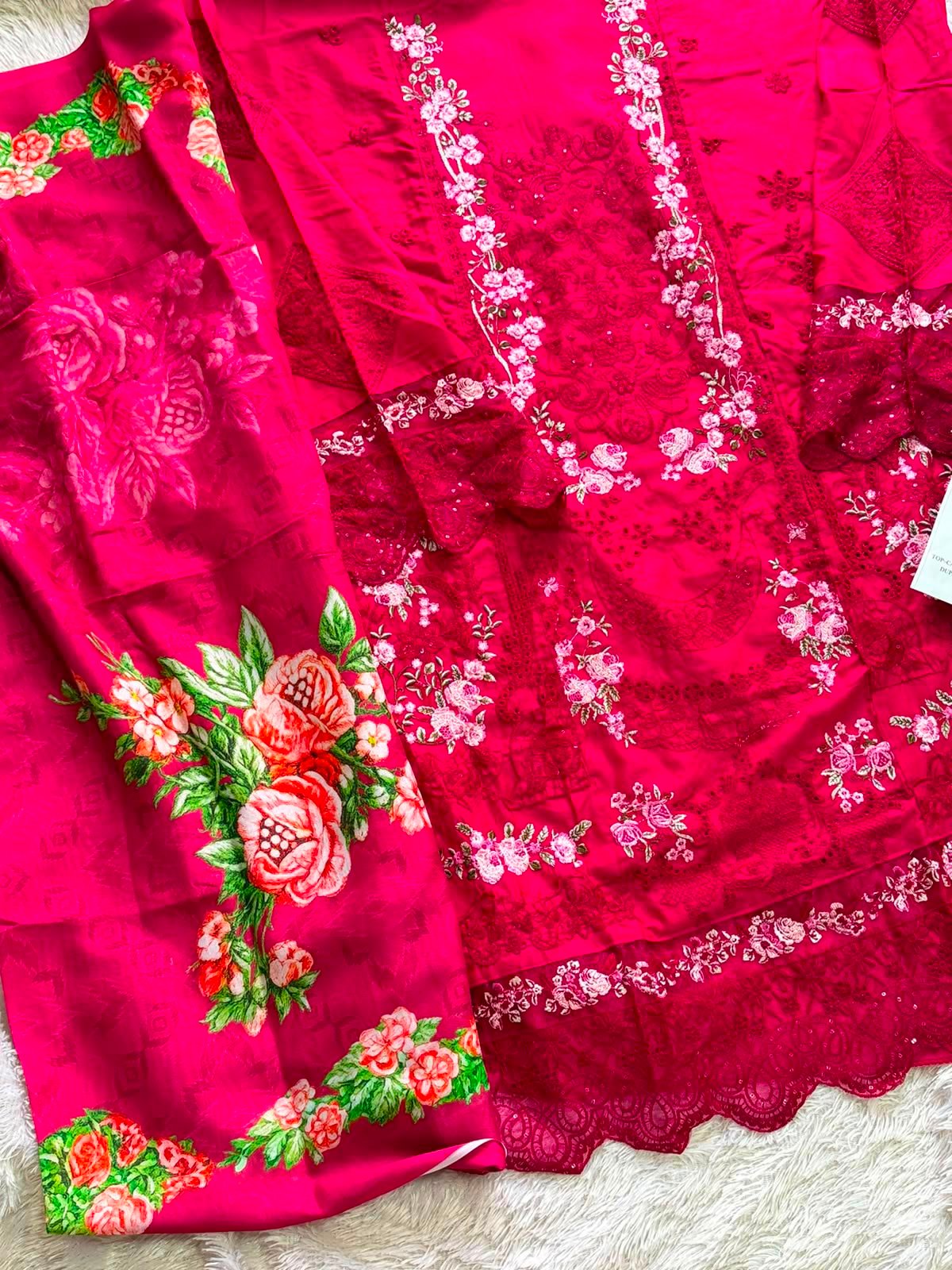 CAMBRIC COTTON WITH HEAVY EMBROIDERY WORK - Image 5