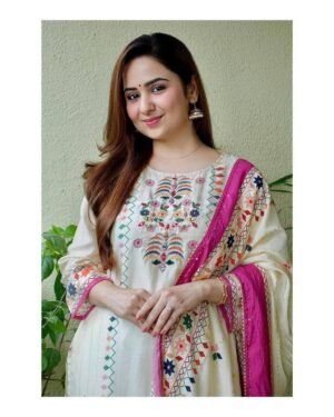 Alternative view of New Launching Digital Print Hit Kurti, Pant & Dupata
