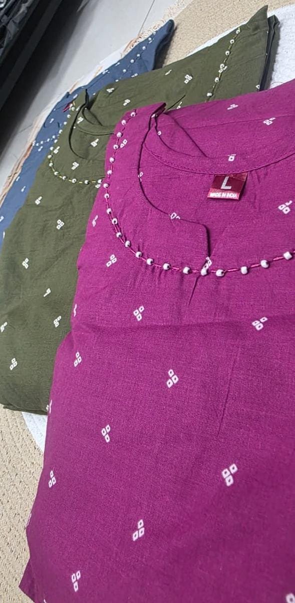 New Arrivals Special Hand Block Print Cotton Ghera 3 piece Set collection is Arrived - Image 5