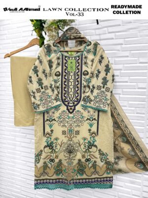 Pure lawn collection with mal mal dupatta