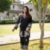 Elegant Black Embroidered Cord Set – Perfect Blend of Tradition & Style Enhance the beauty of your wardrobe