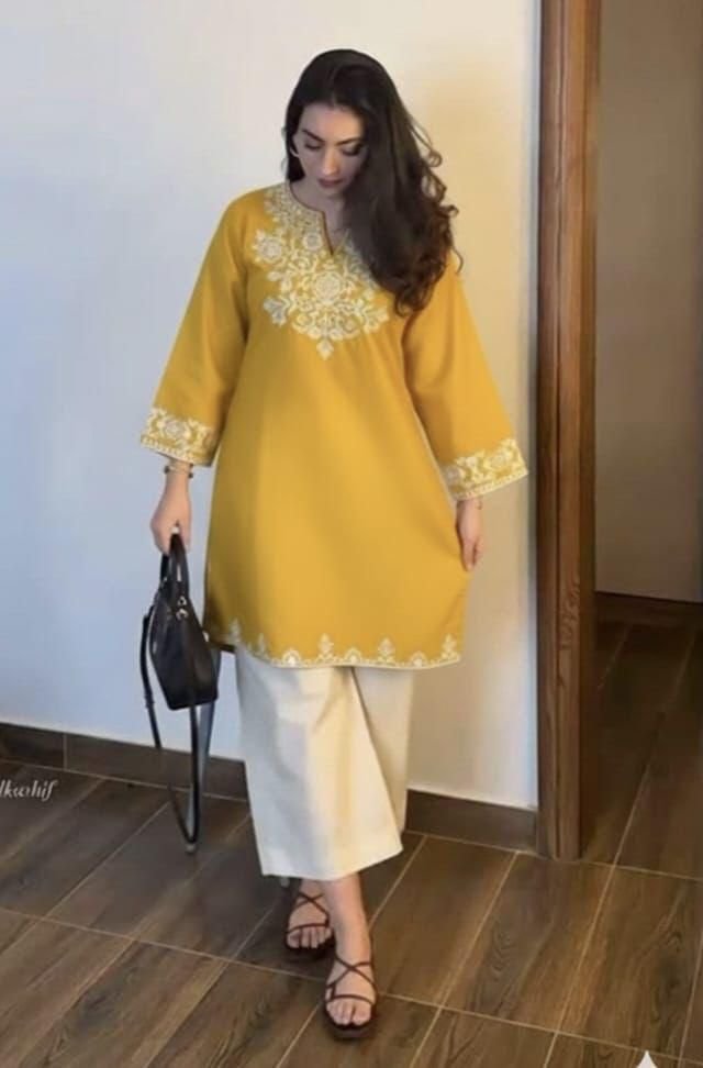Premium Cotton Embroidered Co-ord Set - Image 3