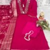 Get ready to turn heads with our gorgeous new collection Add grace and elegance to your wardrobe with the beautiful LADLI designer suit set!