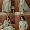 ORGANZA SILK WORK WITH POSITION PRINT (2)