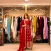 Launching New Đěsigner Party Wear Look Fancy Anarkali Gown,Dupatta & Bottom Set