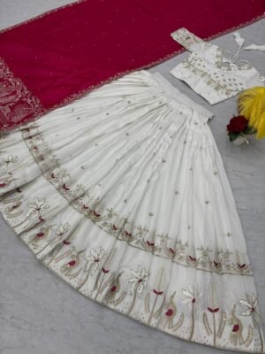 Alternative view of AK Creation is Launching New Festival Lehenga Choli