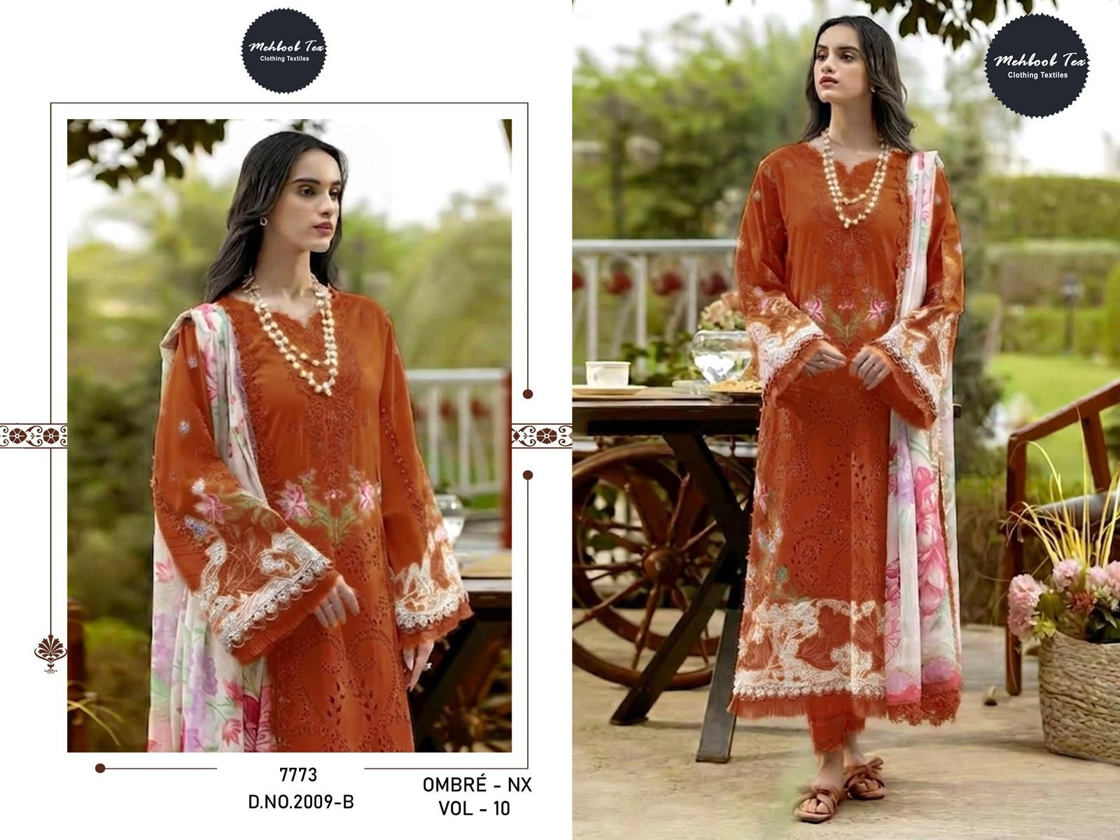 CAMBRIC COTTON WITH HEAVY EMBROIDERY WORK - Image 3