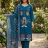 New Arrival: Premium Dabu Cotton 3-Piece Suit Set
