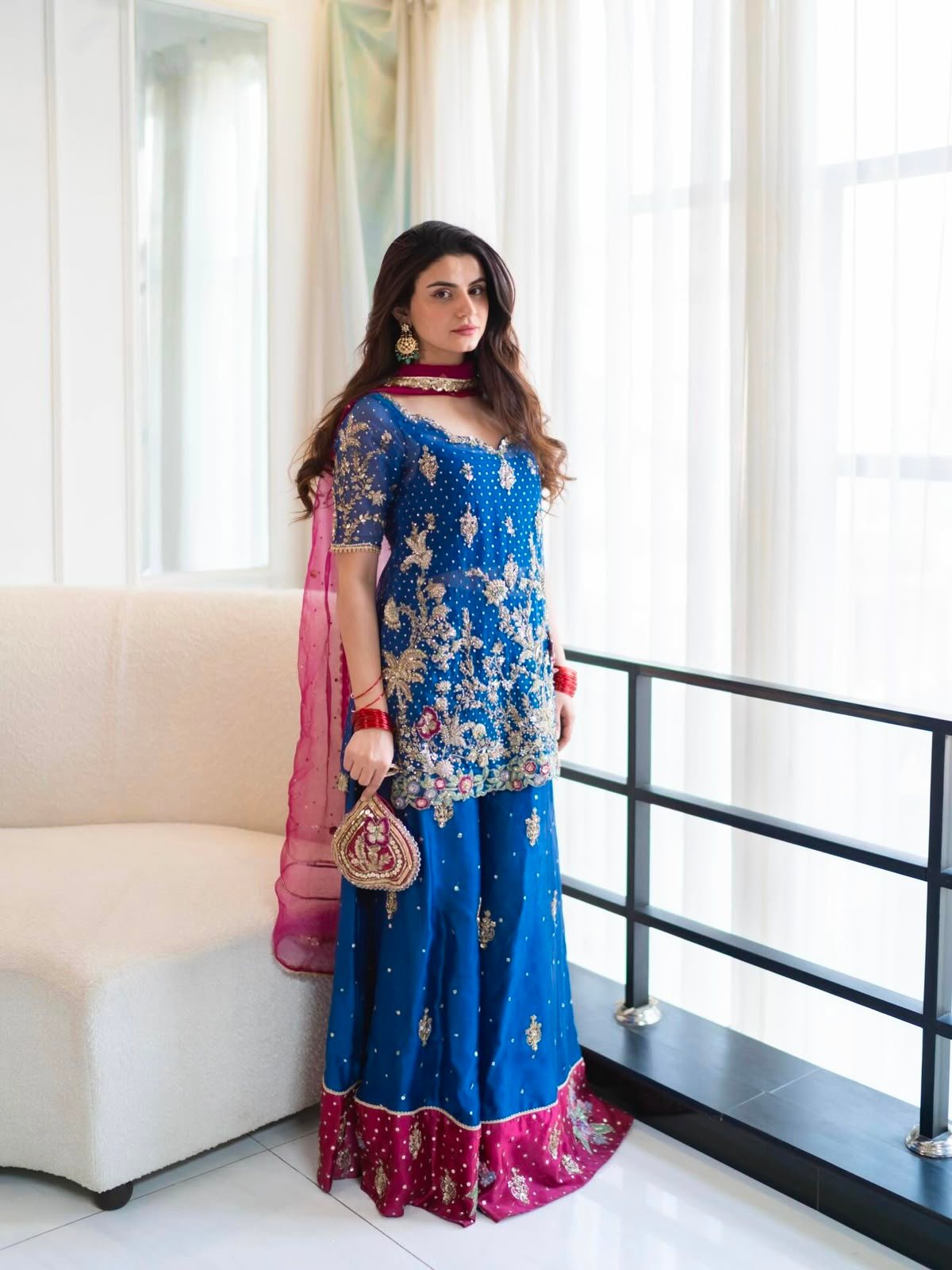NHANCE THE BEAUTY OF YOUR WARDROBE WITH THIS NEWLY LAUNCHED KURTI & PLAZZO SET
