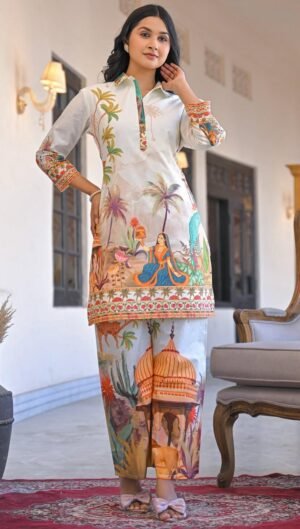 Premium Digital Print Co-Ord Set – Comfort with Style
