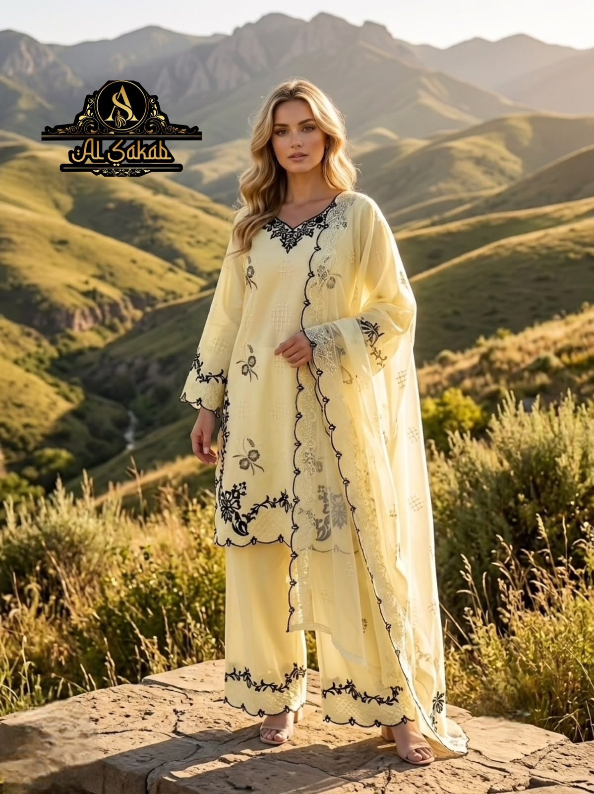 PRESENTING SEMI STITCHED PREMIUM UNIQUE COLLECTION - Image 7