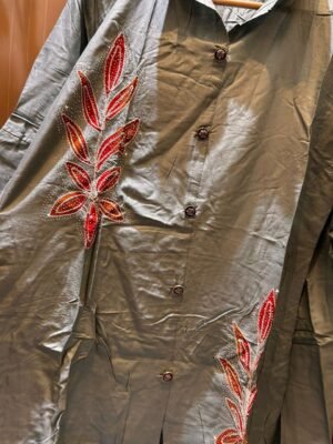 Alternative view of FULLY EMBROIDERY WITH DETAILED WORK