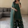Launching New Đěsigner Party Wear Look top with Farshi Salwar
