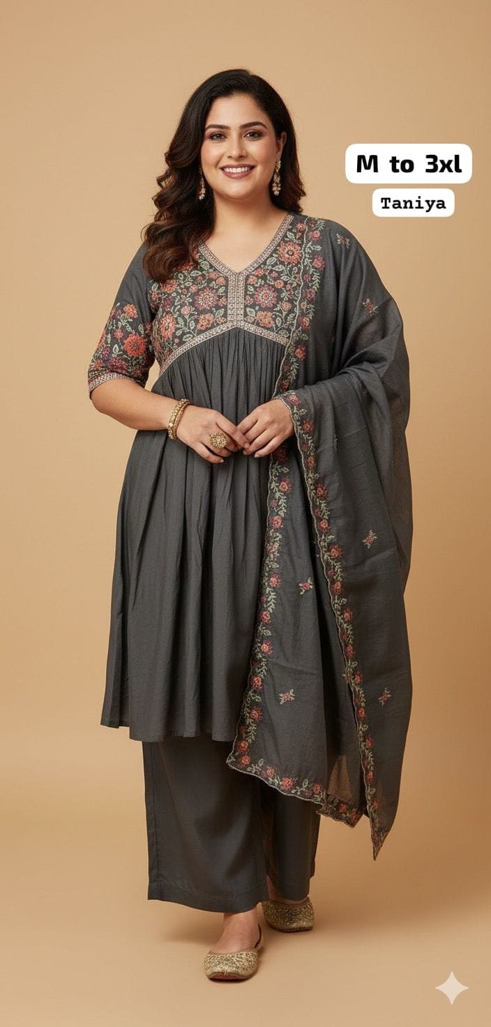 The Tanya suit set is the perfect blend of elegance and tradition, designed to make you shine at every occasion.