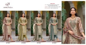 Pure viscous Maslin digital print with aari and hand work