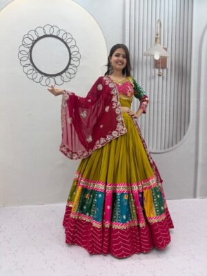 AK Creation is Launching Navratri Special Pure Cotton Lehenga Choli