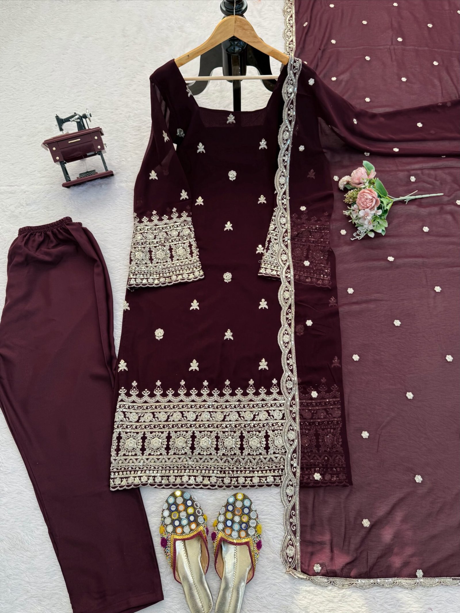Crafted in Classy Tones with Premium Fabric & Detailing - Image 2