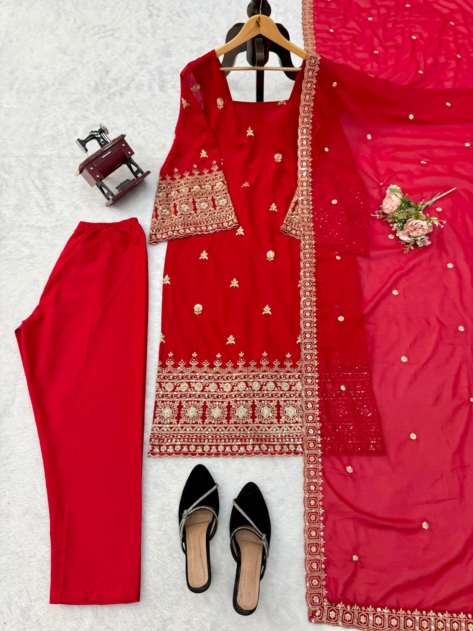Crafted in Classy Tones with Premium Fabric & Detailing - Image 4
