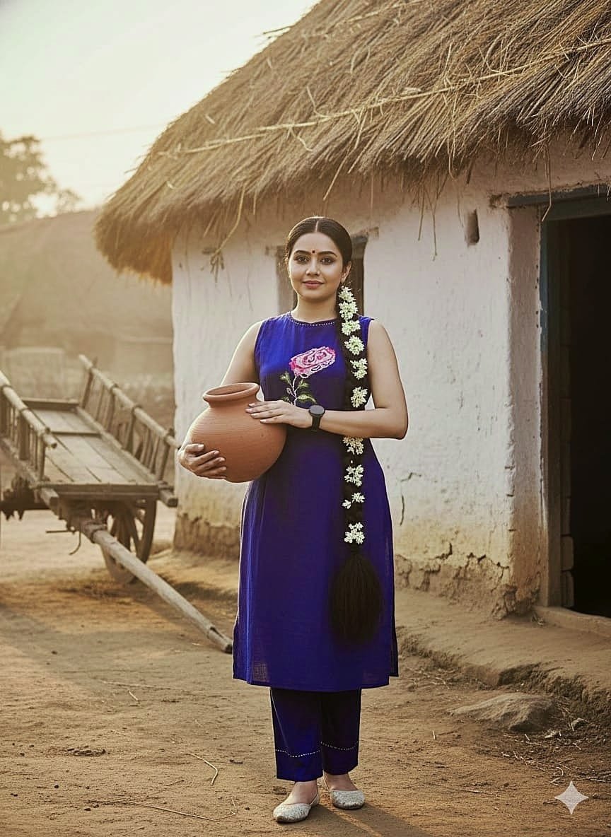 Upgrade your office wear wardrobe with this classy Embroidery work detailing embroidery in kurti with pant for all day comfort and trendy look