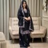 FESTIVAL SEASON LUNCH NEW DESIGNER HEAVY EMBROIDERY WORK ON FENDY FABRIC TOP PLAZZO AND DUPATTA SET