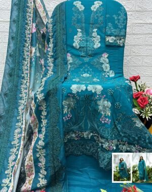 Alternative view of Elaf Premium-8 Luxury Lawn by Deepsy Suits