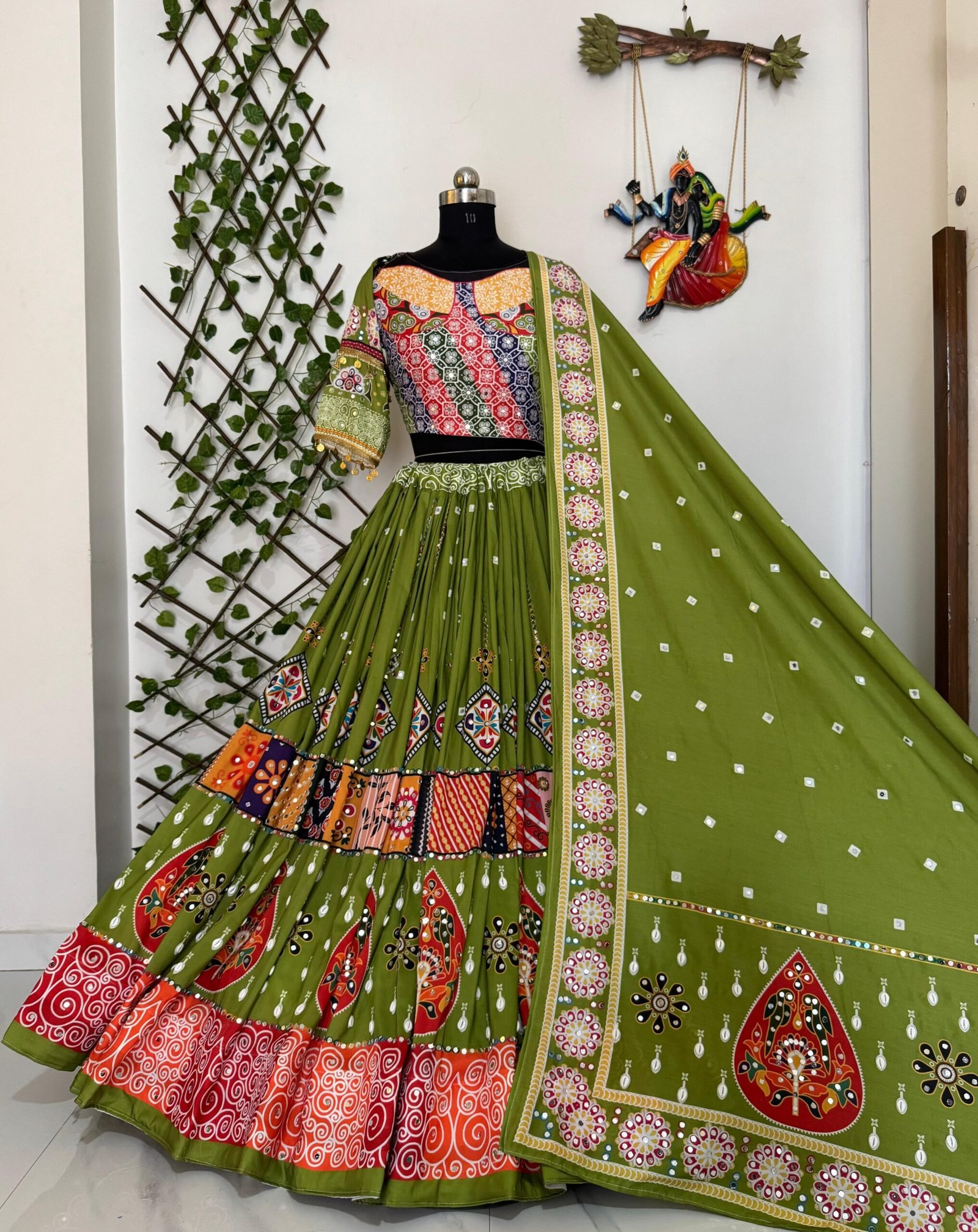AK SERIES PRESENTING NEW TRENDING NAVRATRI SPECIAL CHANIYA CHOLI - Image 2