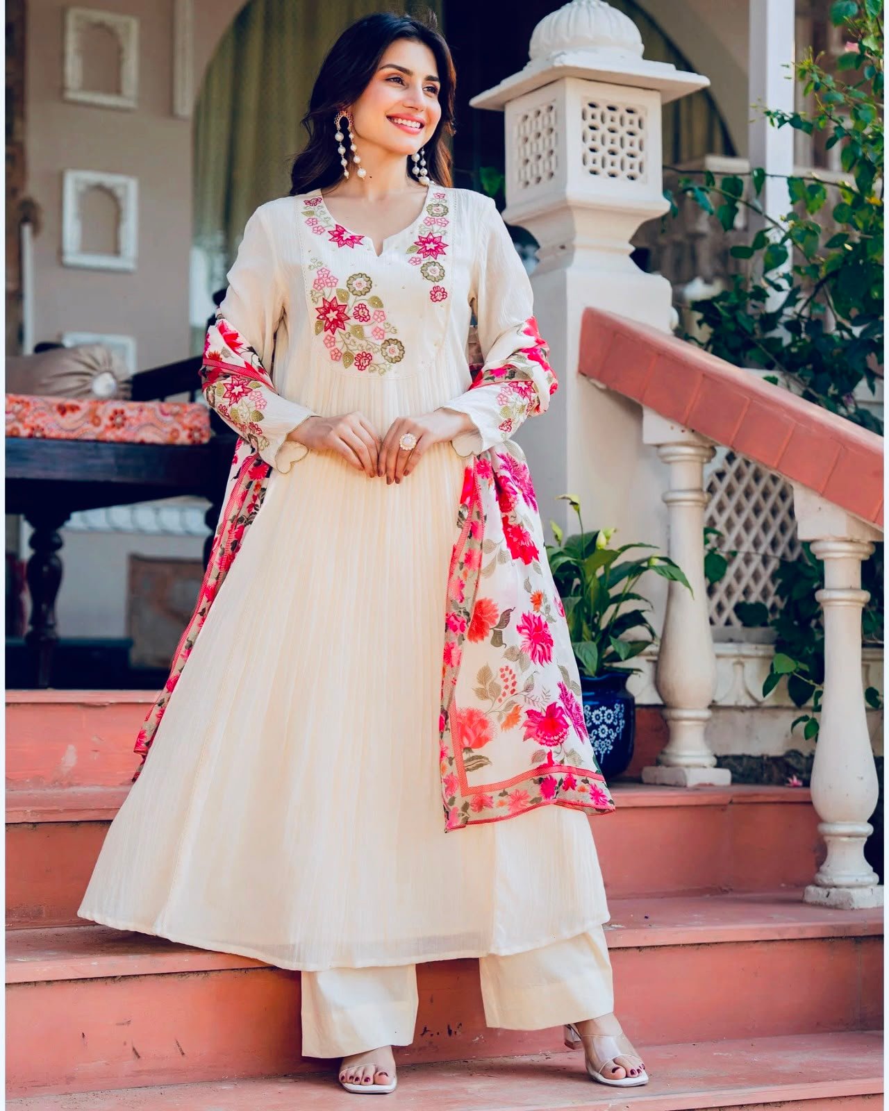 Premium Anarkali Kurti Set