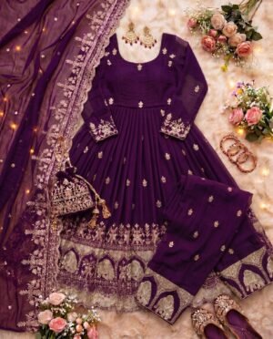 Alternative view of Anarkali Goun Set Collection