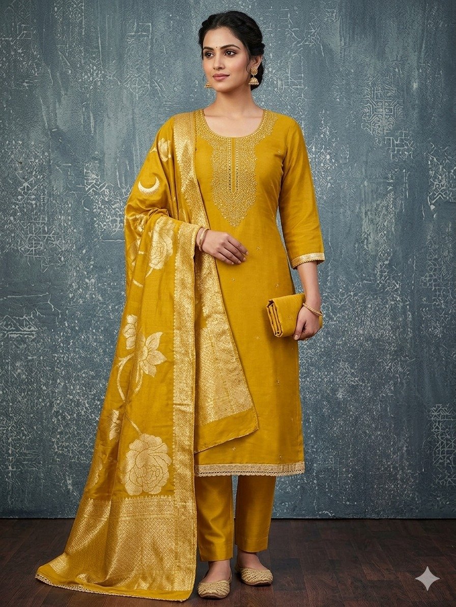 Exclusive Dress Material Suit For Women - Image 7
