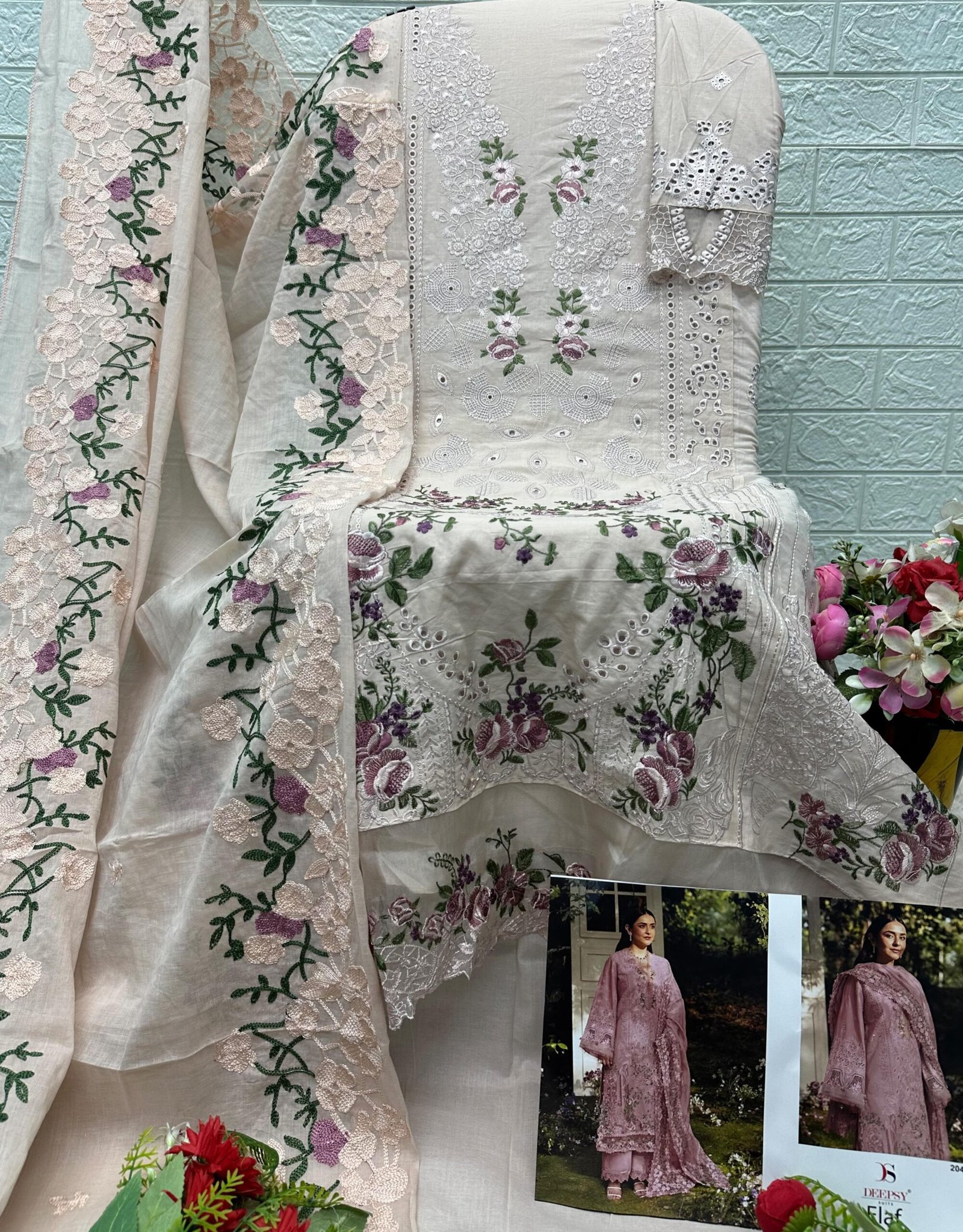 ELAF Premium Luxury Lawn by DEEPSY SUITS - Image 3