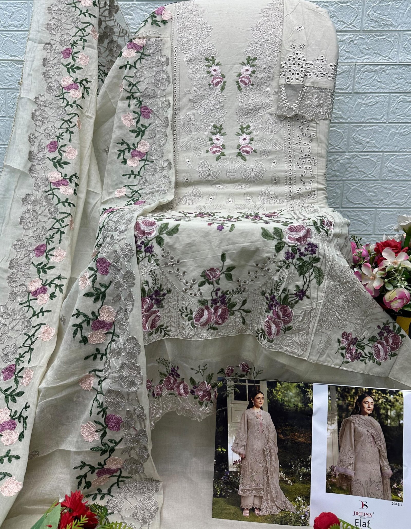 ELAF Premium Luxury Lawn by DEEPSY SUITS - Image 4