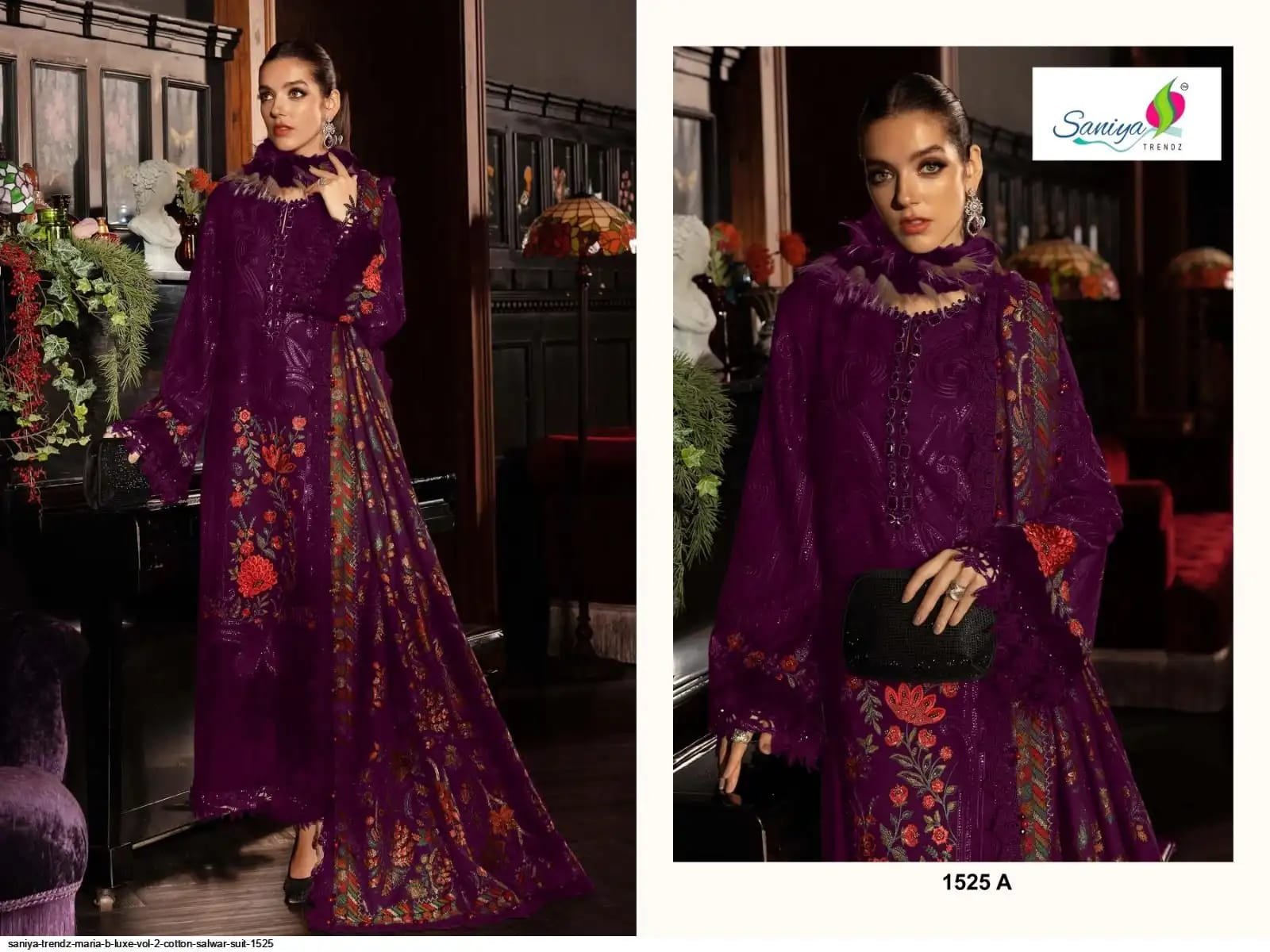 Riyon Cotton Embroidered
