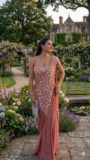 Luxury Ready-To-Wear Designer Drape Saree
