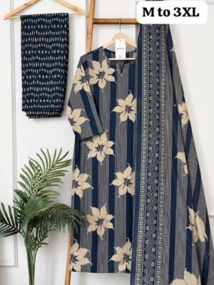 Alternative view of Look straight out of a dreamy movie set as  you turn around and walk in this elegant flaired suit ! The perfect of traditional wear 