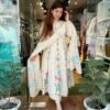 Anarkali chicken shifli work Hand-Painted cotton fabric specailly ethnic designed for you