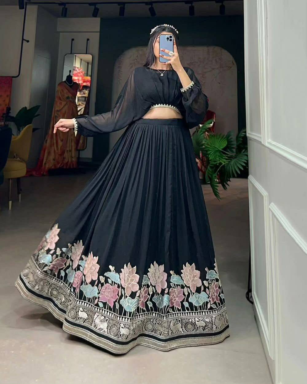 Mox Creation Presenting Lehngha Choli - Image 4