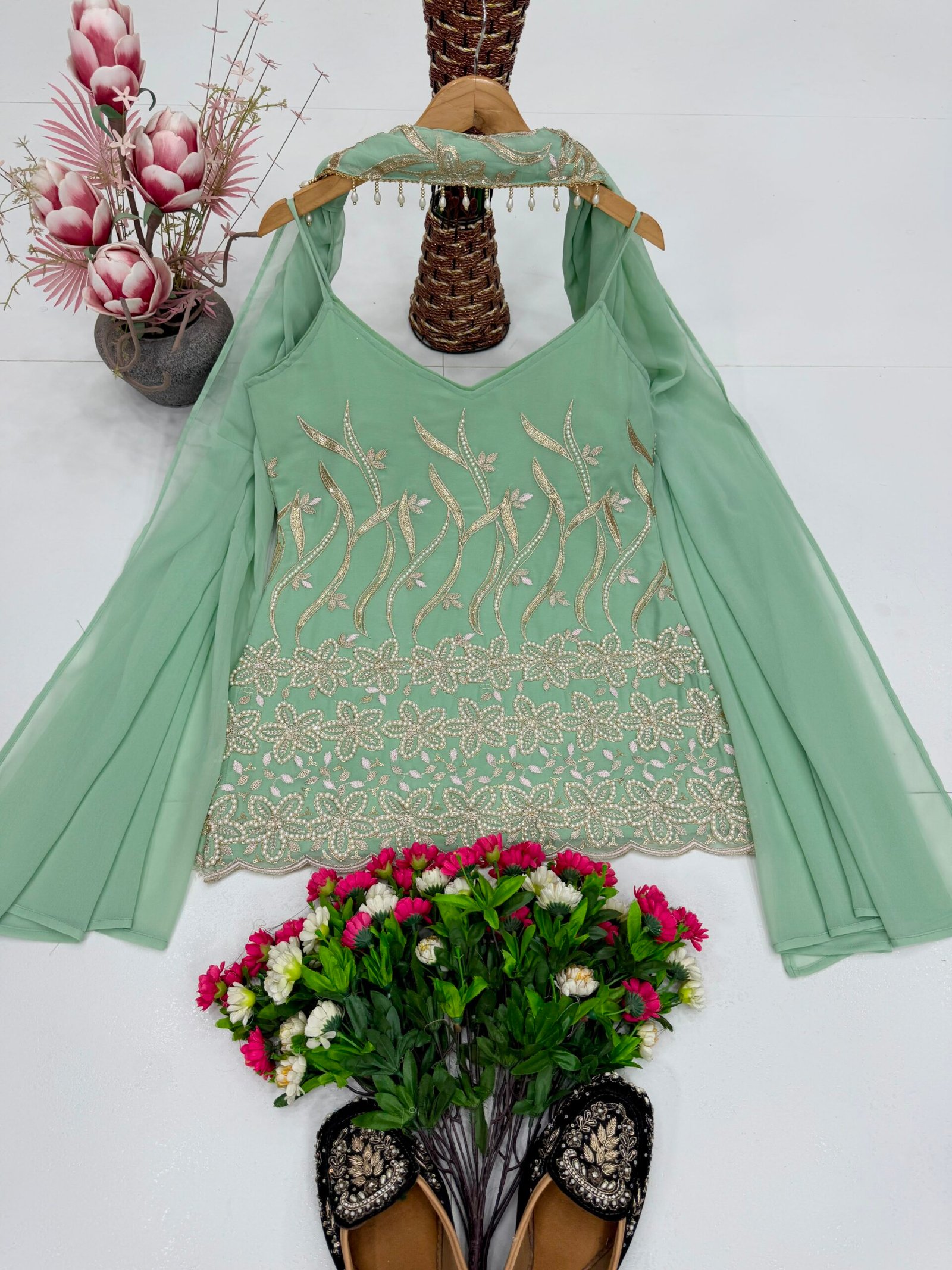 PARTY WEAR DESIGNER 3 PIS SUIT COLLECTION - Image 6
