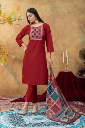 New Premium Dhabu Cotton Suit Set