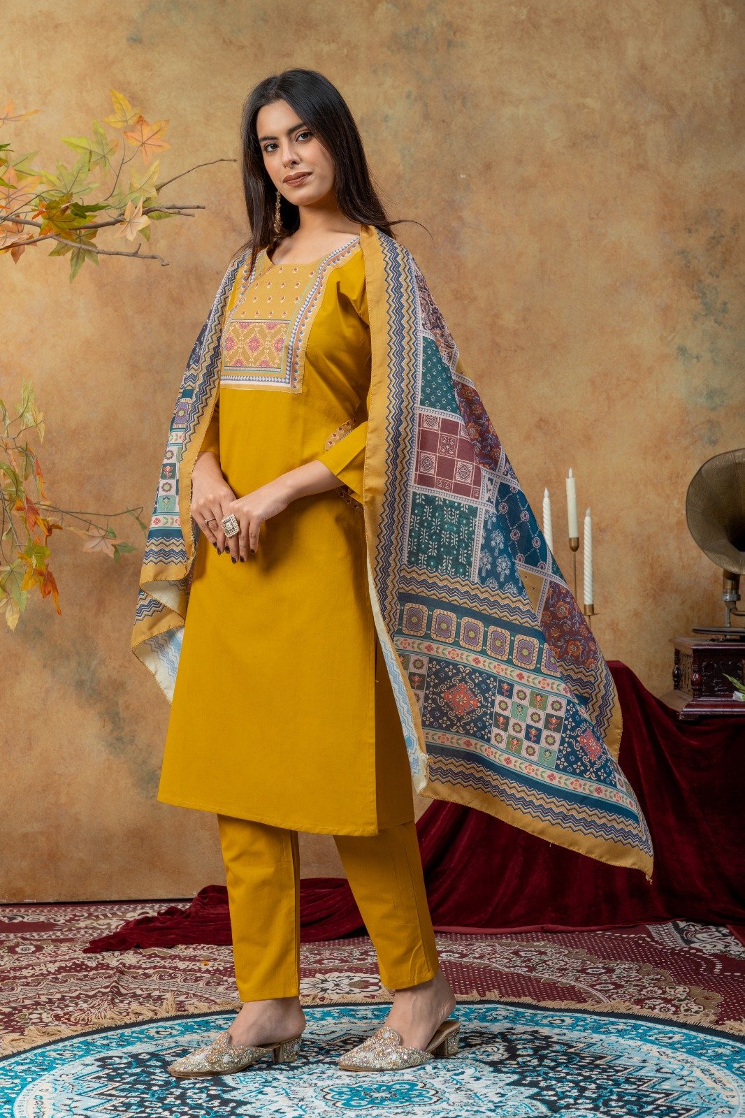 New Premium Dhabu Cotton Suit Set - Image 4