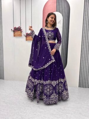 AK Fashion is Launching Embroidered Lehenga Choli