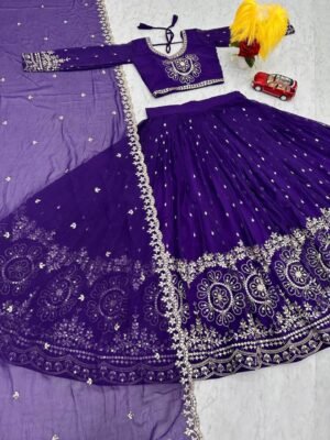 Alternative view of AK Fashion is Launching Embroidered Lehenga Choli